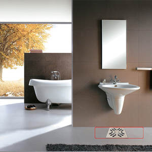 WaiiHO 032 - Drenaje de Piso Cuadrado Moderno de Acero Inoxidable 304, Filtro Antiobstrucción, Fácil Instalación, Acabado Pulido y Electrochapado - Product Image 1