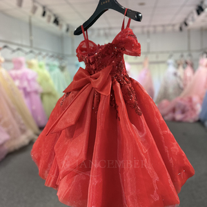 Vestido de Fiesta con Cuentas para Niñas, Modelo Dy20253, Nuevo Vestido de Princesa para Eucaristía, Baile de Graduación, Noche, Jancember - Product Image 2