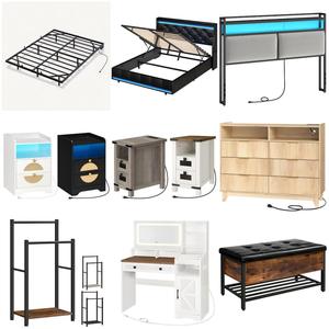 Muebles de dormitorio al por mayor, muebles de dormitorio modernos, muebles de dormitorio industriales - Product Image 1