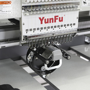 Machine à broder industrielle à 4 têtes, haute vitesse, système Dahao stable, multicolores, pour <span class=keywords><strong>ligne</strong></span> de production de vêtements - Product Image 6
