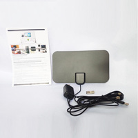 Antenne amplifiée numérique intérieure 4K 28 dBi à succès pour la télévision en Ouganda avec prise en charge directionnelle multibande VHF/UHF