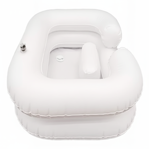 Bassin de lavage gonflable pour personnes âgées, femmes enceintes et soins aux patients, en plastique, avec logo personnalisable – Idéal pour les salons de beauté - Product Image 1