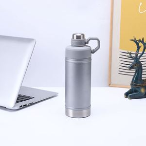 <b>Sports</b> <b>Water</b> <b>Bottle</b> 530ml 700ml Stainless Steel Vacuum Insulated Double Wall Flask with Straw - Product Image 6
