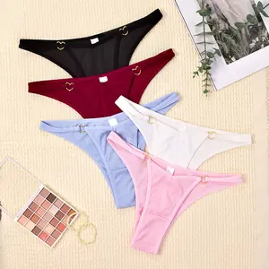 BSCI OEM Fabricante Atacado Underwear Senhoras Seamless Calcinhas Thongs Para Mulheres G-string Mulheres