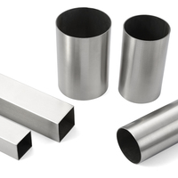 Tube carré en acier inoxydable 201 soudé avec précision, ASTM A554 304 316 60x60mm, tubes décoratifs soudés pour la construction et le mobilier