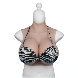 硅胶乳房形式G H S Z杯大假胸部胸部适合变装者