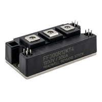 Module IGBT FF300R12KT4 pour double transistor haute puissance 1200V 300A, boîtier plastique 62mm, fixation par vis discrète