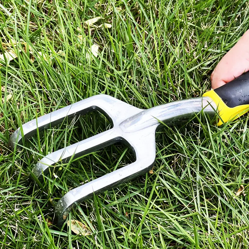 고품질 정원 갈퀴 손 도구 세트 무거운 의무 원예 도구 키트를 휴대하기 쉽습니다