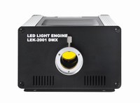 20 W lumière à fibers optiques moteur dmx Star home conception de plafond de fiber optique LED source lumineuse avec télécommande RF
