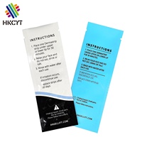 Mini sachets personnalisés à 3 côtés, pochettes d'emballage en plastique, sac médical, emballage pour barre de chocolat, pièces