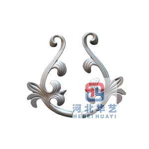 Foglie in ferro battuto Design componenti decorativi in ferro - Product Image 2