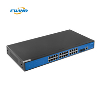 16/24 Port2.5G Full Managed with 2*10G SFP+ Uplink VLAN/IGMP QoS Switch for IP Camera Server Room Aggregation Industrial Network