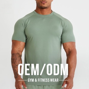 Custom Polyester Spandex Lightweight Muscle Fitness Active Wear Workout Running Tops Mens Gym Quick Dry Fit T Shirt