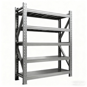 5/6 katmanlı ucuz toptan orta görev rafları depo malzeme taşıma ekipmanları eczane pazarı pil kutuları sürüngen raf - Product Image 1