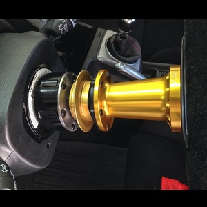 Support de volant de course en alliage d'aluminium, base de montage, coussinet d'augmentation de hauteur pour voiture, usage général DZ01 - Product Image 1