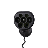 Câble de recharge pour véhicule électrique 16A 3,5KW T2-GB 5m, connecteur EV double prise pour la maison et les stations de recharge publiques