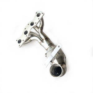 Système de collecteur d'échappement de performance de course en acier inoxydable BMW <span class=keywords><strong>Mini</strong></span> 1.6 R50 R56 2006-2012 avec collecteur d'échappement catalytique, mise à niveau de puissance - Product Image 6