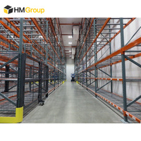 Étagères de haute qualité pour entrepôt, rayonnage de stockage réglable pour palettes, taille standard de palette