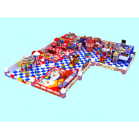 Hot jual playgroundr komersial dalam ruangan peralatan bermain lembut untuk dijual