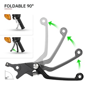 Palancas de Control Manual para Motocicleta, Kit de Palancas de Freno y Embrague de Aluminio para <span class=keywords><strong>Motocross</strong></span>, para <span class=keywords><strong>YAMAHA</strong></span> YZ125 YZ250 YZ250F YZ426F YZ450F <span class=keywords><strong>YZ</strong></span> <span class=keywords><strong>250</strong></span> - Product Image 3