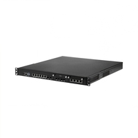 Enrutador de cortafuegos de montaje en rack 1U OEM Intel C612 Xeon E5 V3/V4 CPU 10 * RJ45 Gigabit Lan 6 * SFP + 10GbE PC INDUSTRIAL DE SEGURIDAD DE Internet