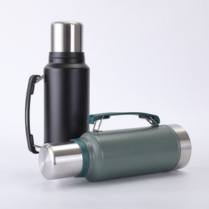 Nueva Botella de Agua al Vacío de Acero Inoxidable 304, Juego de Tazas de Viaje Aisladas, Taza de Té Argentina <span class=keywords><strong>Sudamericana</strong></span>, 12-24 Horas de Aislamiento Térmico - Product Image 1