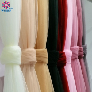 حجاب شبكي من النايلون 18 جم مزود بنسيج شبكي من قماش التل 15D قماش شبكي منسوج كهربي لتزيين حفلات الفتيات - Product Image 2