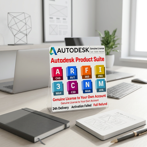 Activación de Paquetes de Software Originales de Autodesk: Licencias de 1 año/3 años/6 meses para AutoCAD, Revit, 3ds <span class=keywords><strong>Max</strong></span>, <span class=keywords><strong>Maya</strong></span> y Civil <span class=keywords><strong>3D</strong></span> - Product Image 1