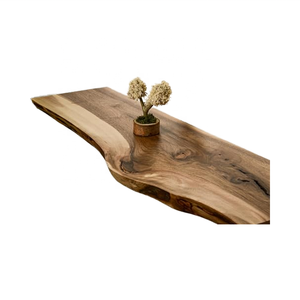 Rak Mantel kayu tepi hidup, rak perapian mengambang, Mantelpiece pedesaan, rak Mantel pedesaan (37 "X 8") - Product Image 2