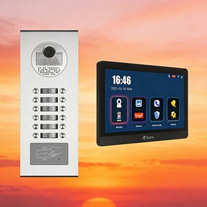 Interphone IP 12 boutons <span class=keywords><strong>de</strong></span> <span class=keywords><strong>7</strong></span> pouces pour la rénovation <span class=keywords><strong>de</strong></span> communautés, avec coûts d'installation réduits et options <span class=keywords><strong>de</strong></span> mise à niveau futuristes - Product Image 1