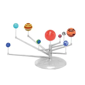 XR शैक्षिक इकट्ठे सौर प्रणाली मॉडल बच्चों के खिलौने विज्ञान आठ ग्रह मॉडल खिलौने प्राथमिक माध्यमिक छात्रों विज्ञान