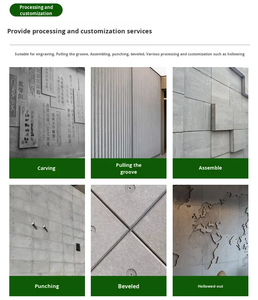 <span class=keywords><strong>Lamas</strong></span> de Fibrocemento Ranuradas de Alta Calidad, Tablero con Aspecto de <span class=keywords><strong>Madera</strong></span>, Impermeable, para Paneles de Pared - Product Image 4