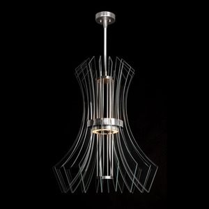 Lustre suspendu <span class=keywords><strong>RAMEAU</strong></span> pour plafond haut, style industriel minimaliste, idéal pour restaurant, salle à manger, chambre créative - Vente en gros - Product Image 3