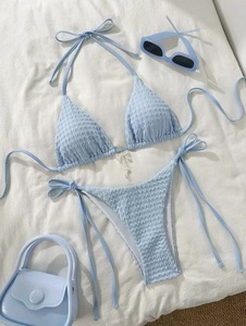 <span class=keywords><strong>2026</strong></span> Zwemkleding Tweedelig Bikiniset Jacquard Tweedelig Set Op Maat - Product Image 5