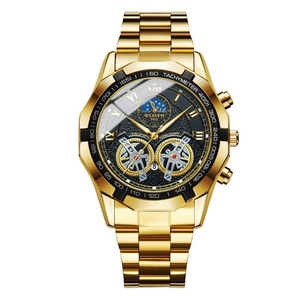 Stylish Business <b>Automatic</b> Men's <b>Watch</b> with Luminous Finish, Waterproof <b>Skeleton</b>, Quartz <b>Watch</b> - Product Image 2
