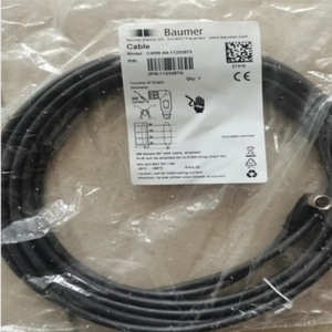 Cable de Datos Baumer CAM8.A4-11232573 M8 Blindado de 90 Grados para Sensor de Distancia Láser - Product Image 1