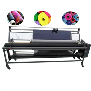 Automatisering Fabric Roll Meet Rol Tot Plaat Snijden Textiel Rollende Machine