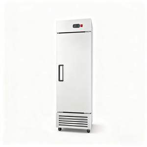 Réfrigérateur/Congélateur vertical commercial en acier inoxydable, refroidissement direct, dégivrage manuel, température unique, <span class=keywords><strong>400L</strong></span> - Product Image 3