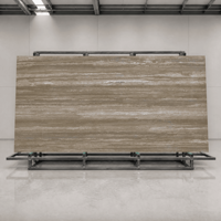 Dalles de sol artificielles en pierre frittée romaine 1200x2400 9mm, carreaux émaillés pour salle à manger, aménagement paysager, salon, mur de fond et sol