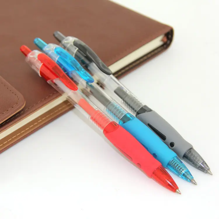 Удобный и прочный пластиковый гелевый инструмент для письма с шариковой ручкой 0,5 мм