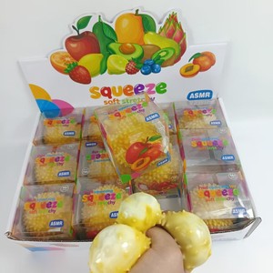 Juguete de Pelota de Arcilla de Durian para Apretar, Hecho a Mano, con Sonido Crujiente de Fruta Simulada, de Levantamiento Lento, Mini Juguete Antiestrés Fidget - Product Image 5