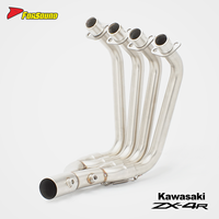 Système d'échappement complet pour moto Kawasaki ZX4R en acier inoxydable, prix de gros usine Forsound, collecteur et silencieux