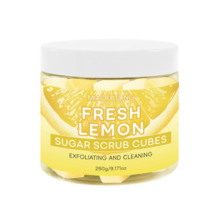 Lemon Sugar <b>Scrub</b> Deep Cleansing Exfoliating Moisturizing Smoothing Skin Bath Salt Deep Cleansing <b>Body</b> <b>Scrub</b> - Product Image 1