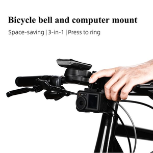 Soporte para Manillar de Bicicleta Todo en Uno ZOYOSPORTS de 31.8 mm para Garmin, Wahoo, Bryton con Soporte para Campana, Soporte para GoPro y Compartimento Oculto para AirTag - Product Image 5