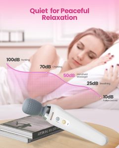 2025 vente chaude produits Massage <span class=keywords><strong>marteau</strong></span> charge électrique masseur bâton vibrateur Portable corps multi fonction masseur bâton - Product Image 3