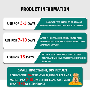 Premezcla Especial de Vitaminas, Aditivo para Alimento Mixto para Ganado Ovino, Mejora la Eficiencia del Alimento, Potenciador de Crecimiento para Cerdos, Crecimiento Más Rápido - Product Image 3