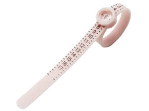 <b>Ring</b> Sizer with Magnifying Glass, Reusable Finger <b>Size</b> Gauge, US <b>Size</b> 1‑17 Accurate <b>Ring</b> Measuring Tool for Jewelry <b>Rings</b> - Product Image 2
