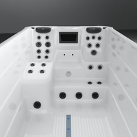 Piscine enterrée, piscine spa, piscine extérieure
