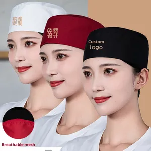 En stock pour Amazon exportation à l'étranger japonais Restaurant chapeaux Western Restaurant mâle <span class=keywords><strong>femme</strong></span> serveur hôtel travail chapeaux accessoires - Product Image 1
