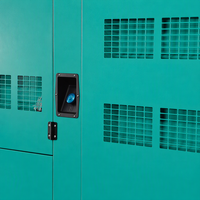 Groupe électrogène diesel insonorisé 160 kW 200 kVA 50 Hz à faible bruit, type canopy, pour usage industriel et de secours, avec ATS